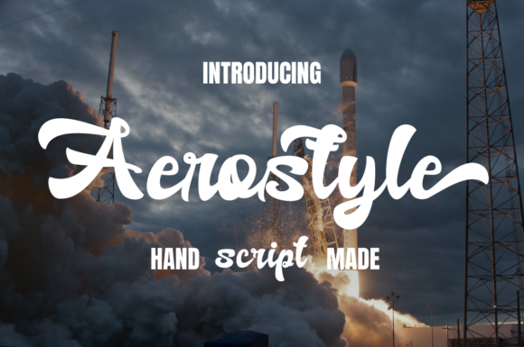 Aerostyle: Elegant Handwritten Font