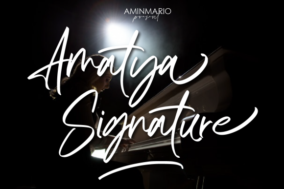 Amatya Signature Font for Business