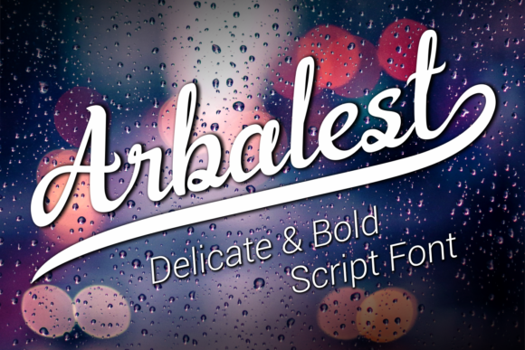 Arbalest: A Unique Handwritten Font
