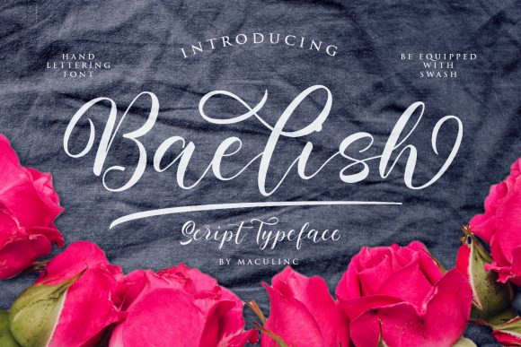 Baelish: A Flowing Script for Elegant Design