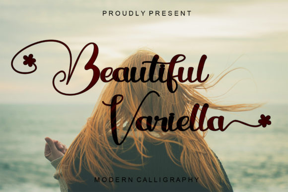 Beautiful Variella: A Whimsical Typeface