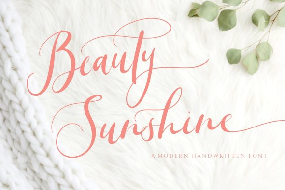 Beauty Sunshine Font Review
