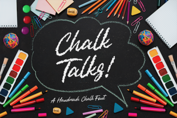 Chalk Talks Font: Handwritten Elegance