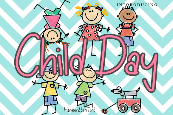 Child Day Font for Creative Projects