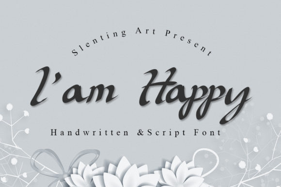 Iam Happy Font: A Creative Touch