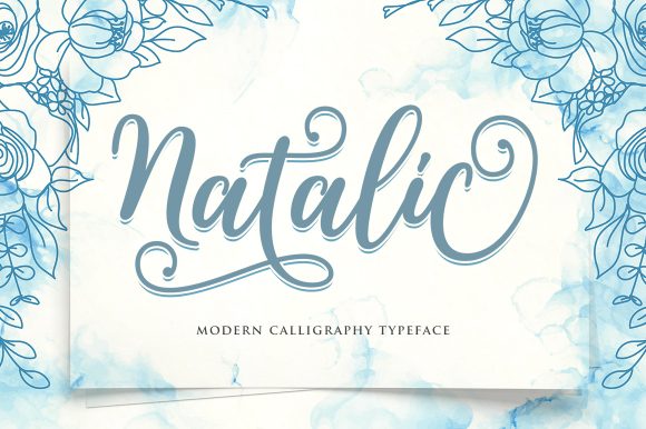 Natalic: A Handwritten Font for Creative Makers