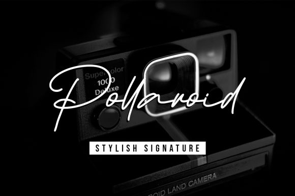 Pollaroid Font: Elegant Script for Creative Makers