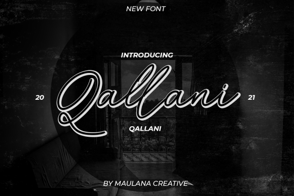 Qallani: A Script Font for Modern Campaigns