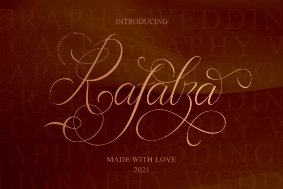Rafalza: A Luxurious Handwritten Font