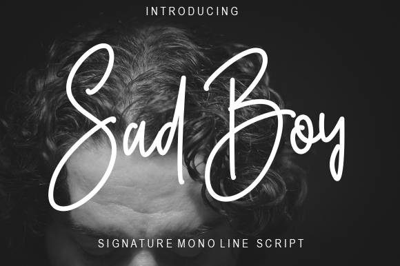 Sad Boy Font: A Stylish Script for Creative Projects