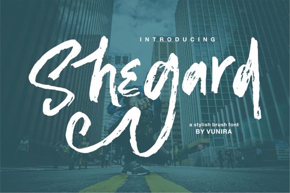 Shegard: A Handwritten Font for Elegant Design