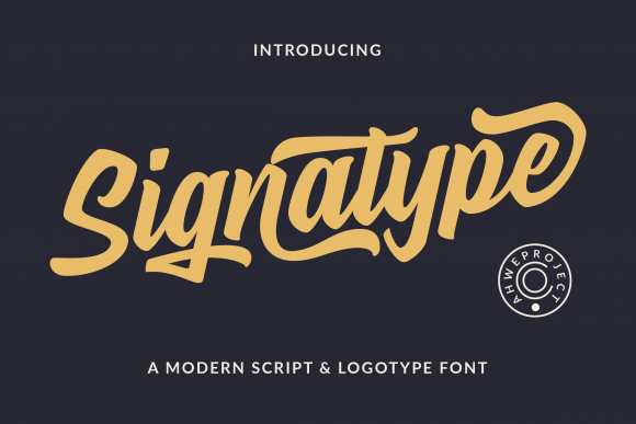 Signatype: A Delicate Typeface for Creative Web Design