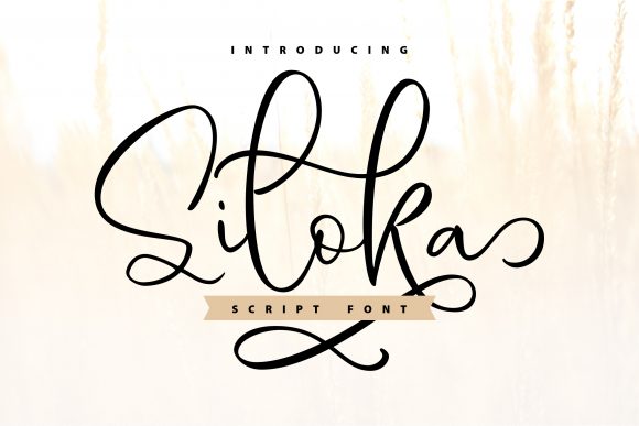 Siloka: A Stylish Handwritten Font