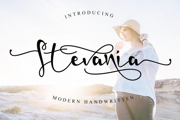 Stevania: A Luxurious Handwritten Font
