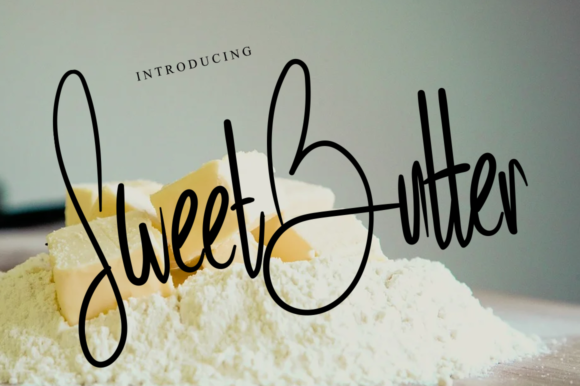 Sweet Butter: A Delicate Script for Creative Projects