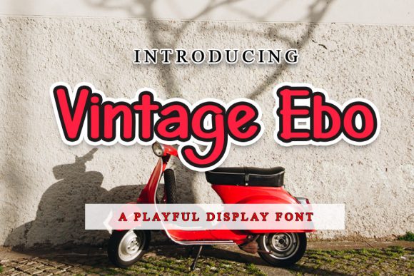 Vintage Ebo: A Vintage Script Font